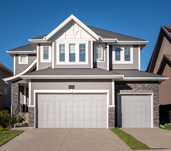 Exterior shot of a house